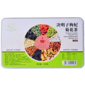 Cassia Seed, Goji Berry, and Chrysanthemum Tea